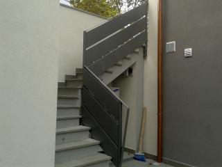 Parapetto corrimano in ferro