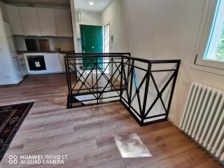 Parapetto corrimano in ferro