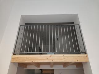 Parapetto corrimano in ferro