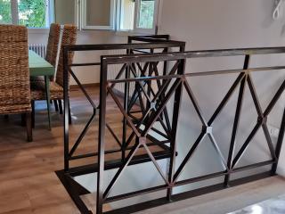 Parapetto corrimano in ferro