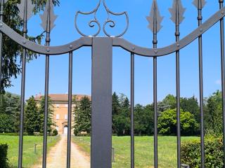 Cancello in ferro battuto forgiato a mano