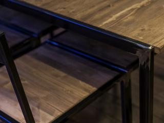 Arredi e complementi in ferro per oFF Bologna