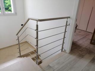 Ringhiera interna in acciaio
