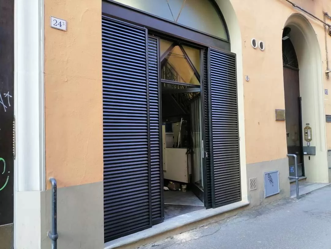 Persiana blindata in acciaio zincato