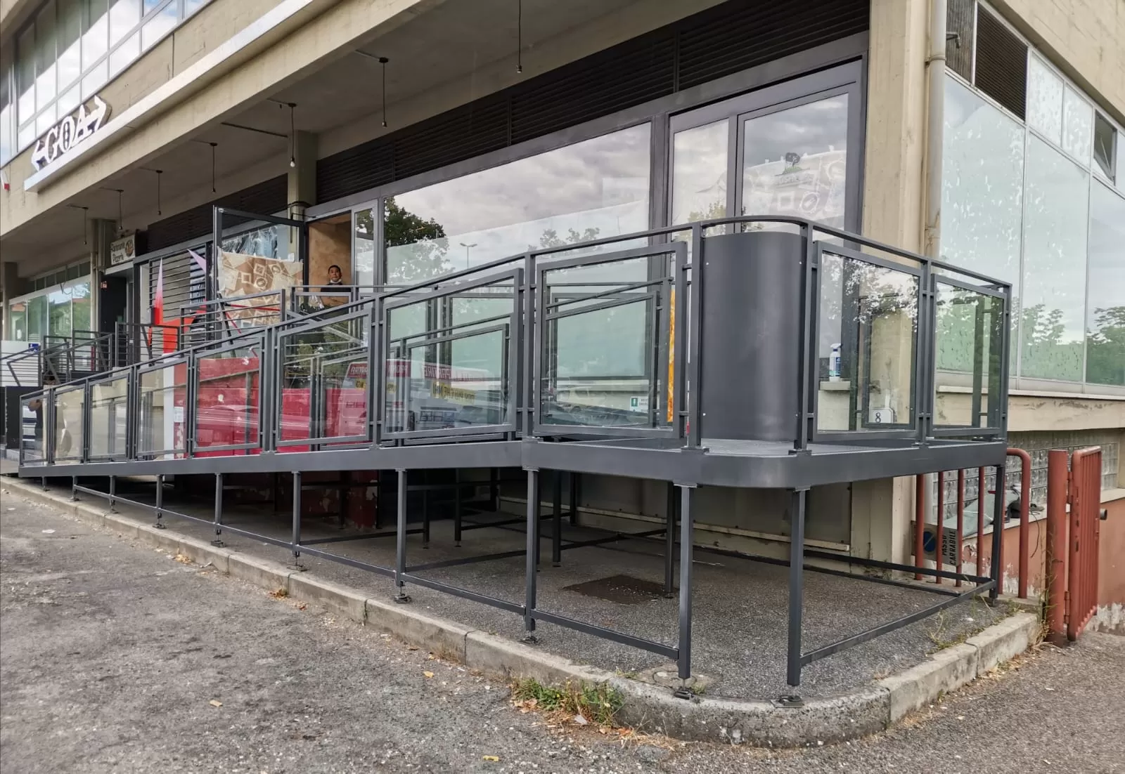 Rampa di accesso per disabili