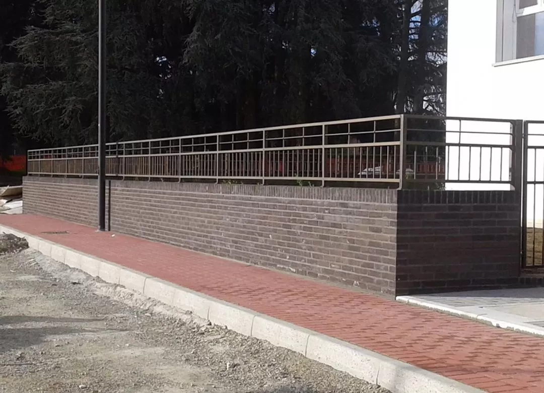 Recinzione in ferro battuto