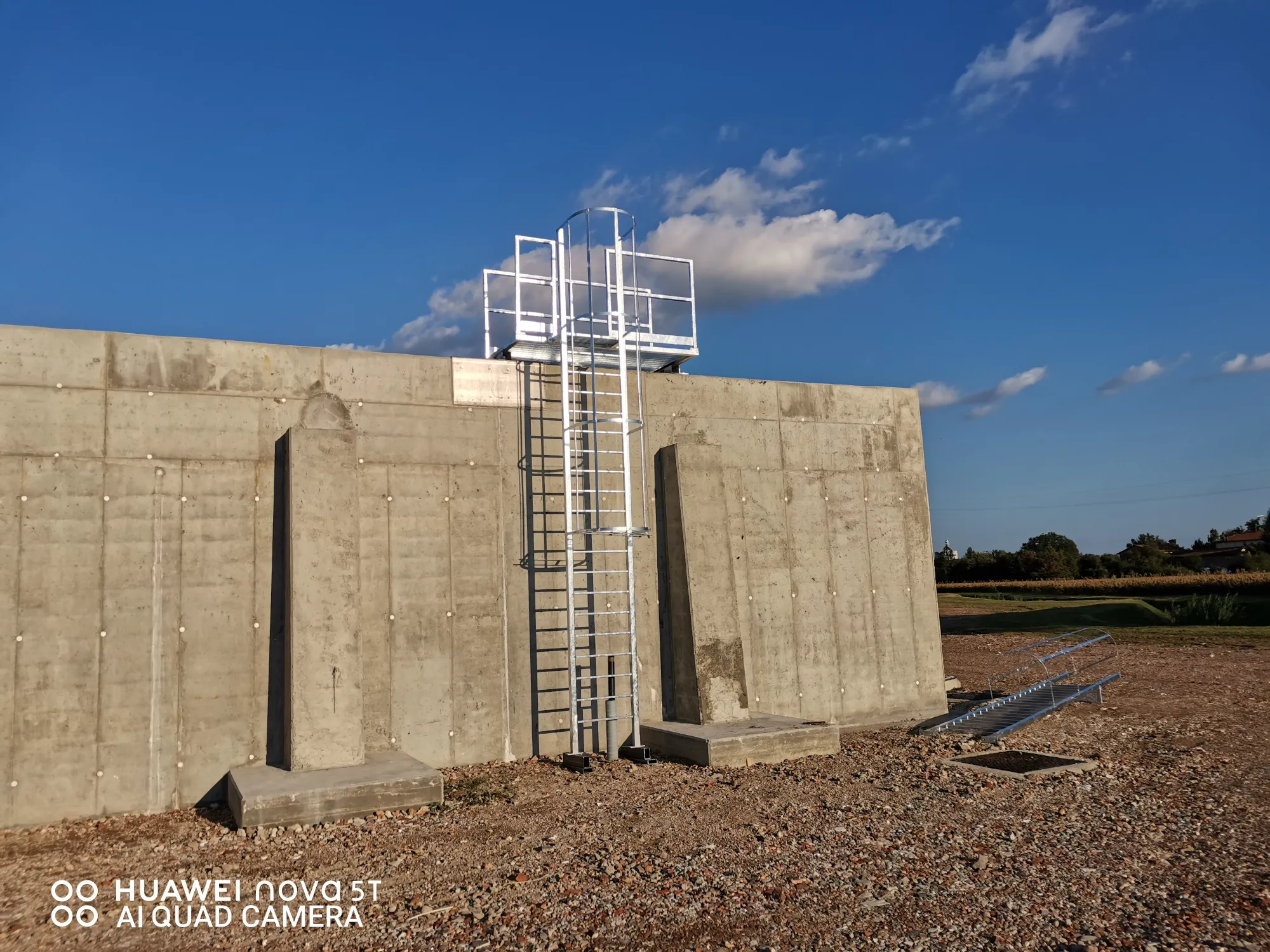 Scala in ferro zincato