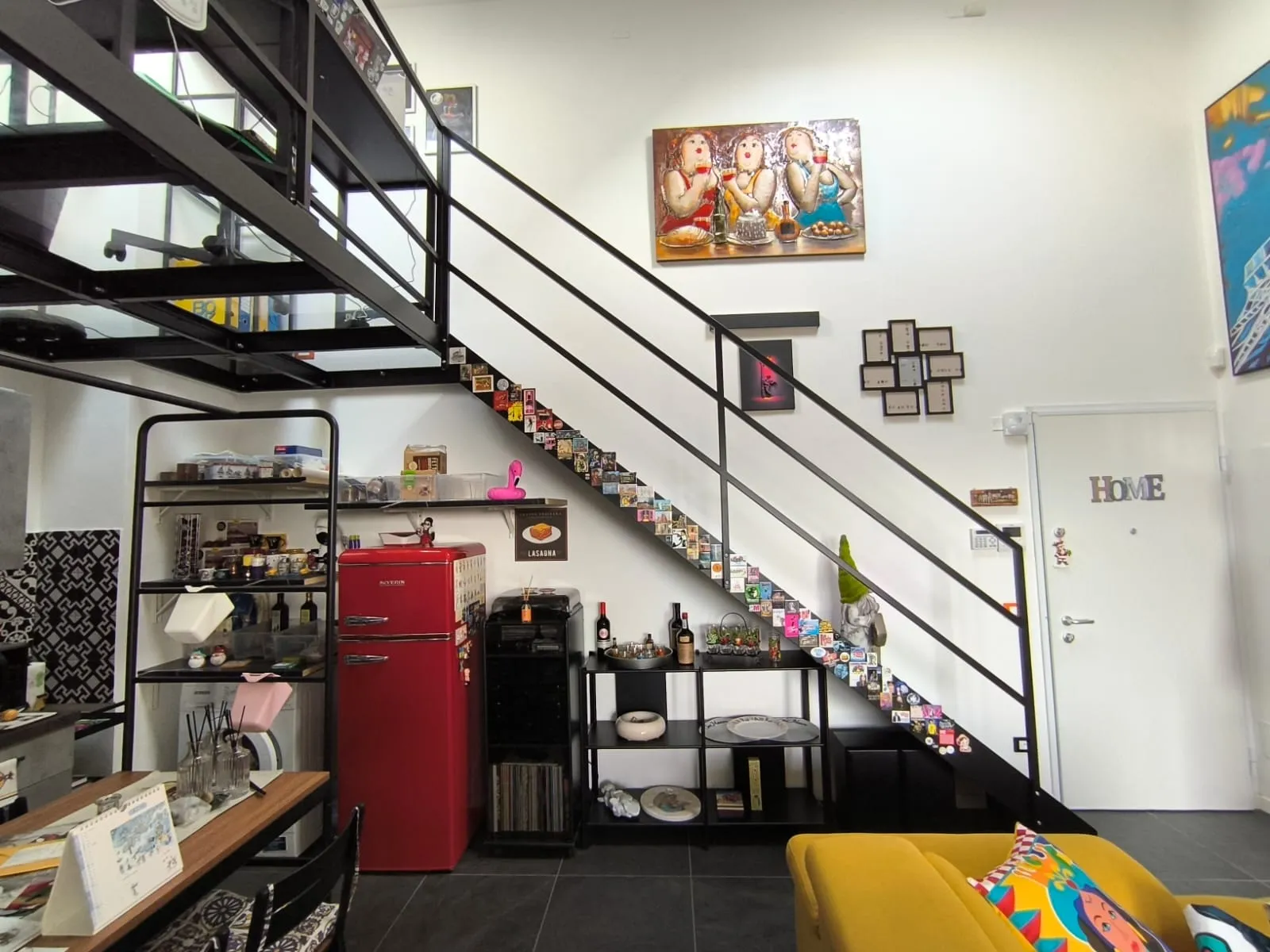 Abbiamo realizzato uno spazio abitabile dallo stile industrial unico