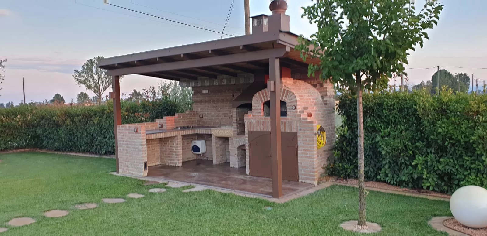 Tettoia e complementi in ferro