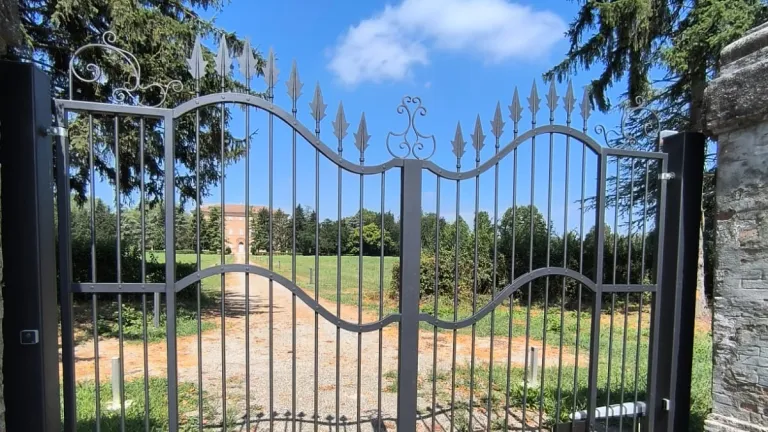 Cancello in ferro battuto