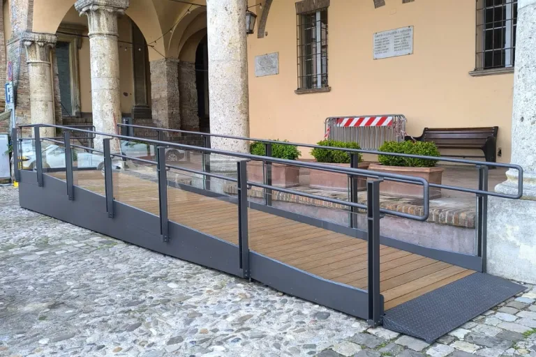 Rampa per disabili