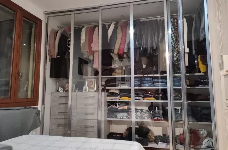 Cabina armadio a vista