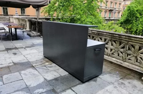 Realizzazione drink station da esterno.