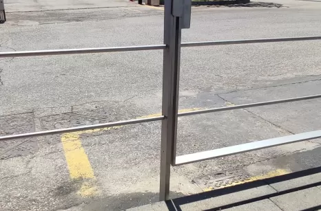 Balaustra in acciaio inox