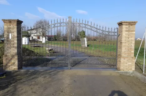 Cancello in ferro battuto