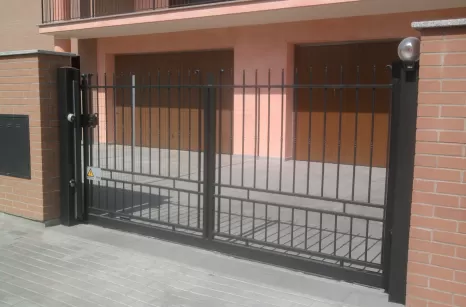 Cancello in ferro battuto