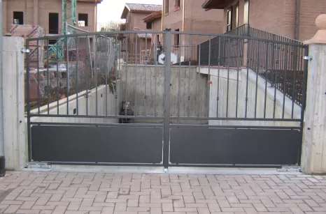 Cancello in ferro battuto