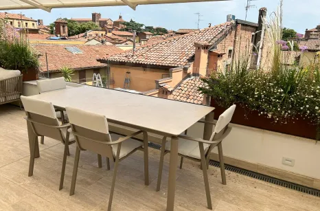 Realizzazione fioriere su misura in Acciaio Corten a Bologna