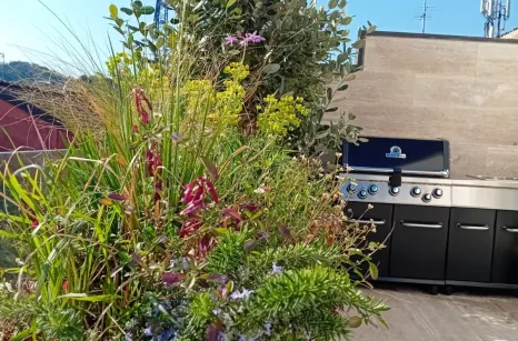 Realizzazione fioriere su misura in Acciaio Corten a Bologna