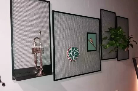 Arredi e complementi in ferro per oFF Bologna