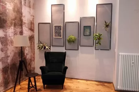 Arredi e complementi in ferro per oFF Bologna