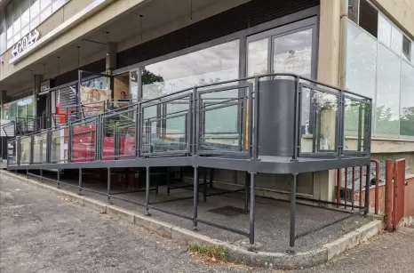 Rampa di accesso per disabili