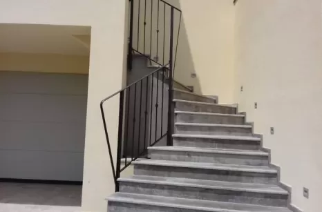 Ringhiera in ferro battuto