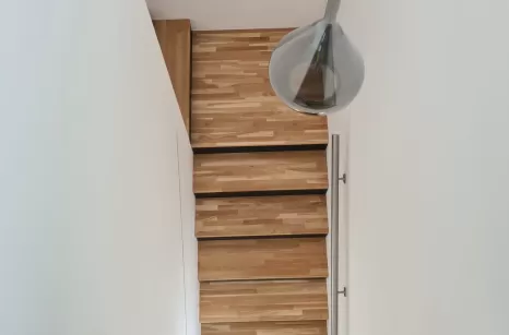 Scala in ferro con struttura portante