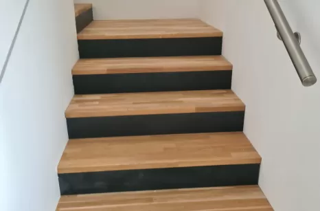 Scala in ferro con struttura portante