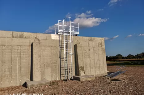 Scala in ferro zincato