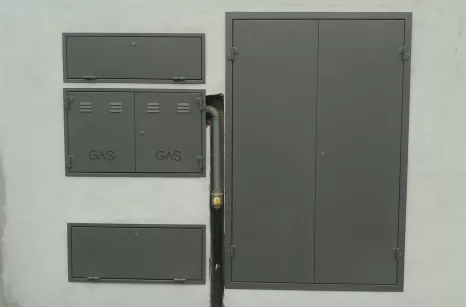 Sportello contatore in ferro