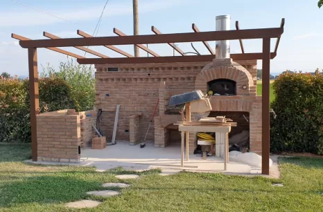 Tettoia e complementi in ferro